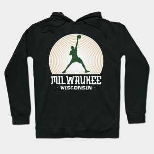 Milwaukee Wisconsin Basketball Hoodie